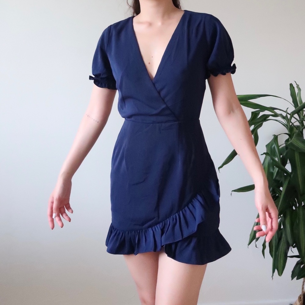 Backless Mini Dress
